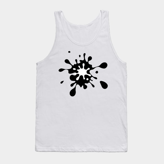 blot white black Tank Top by sirazgar